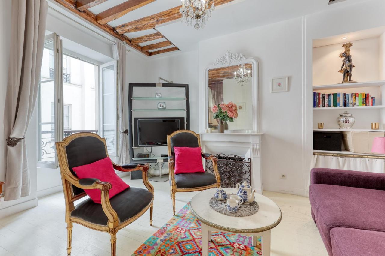 Parisian Cocoon 1Bdr Flat - Prime Loc Le Marais Lägenhet Exteriör bild