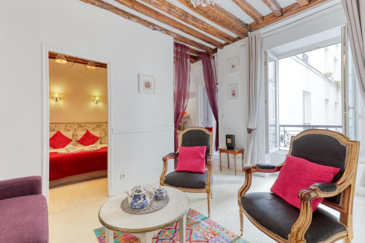 Parisian Cocoon 1Bdr Flat - Prime Loc Le Marais Lägenhet Exteriör bild